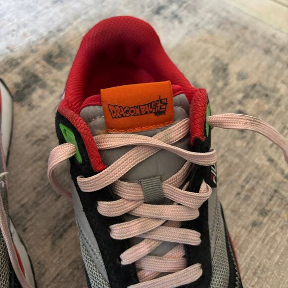 FILA x Dragon Ball Super Renno ‘Goku Black’ DBS Anime Sneakers 4.5Y / W6 - Picture 3 of 8